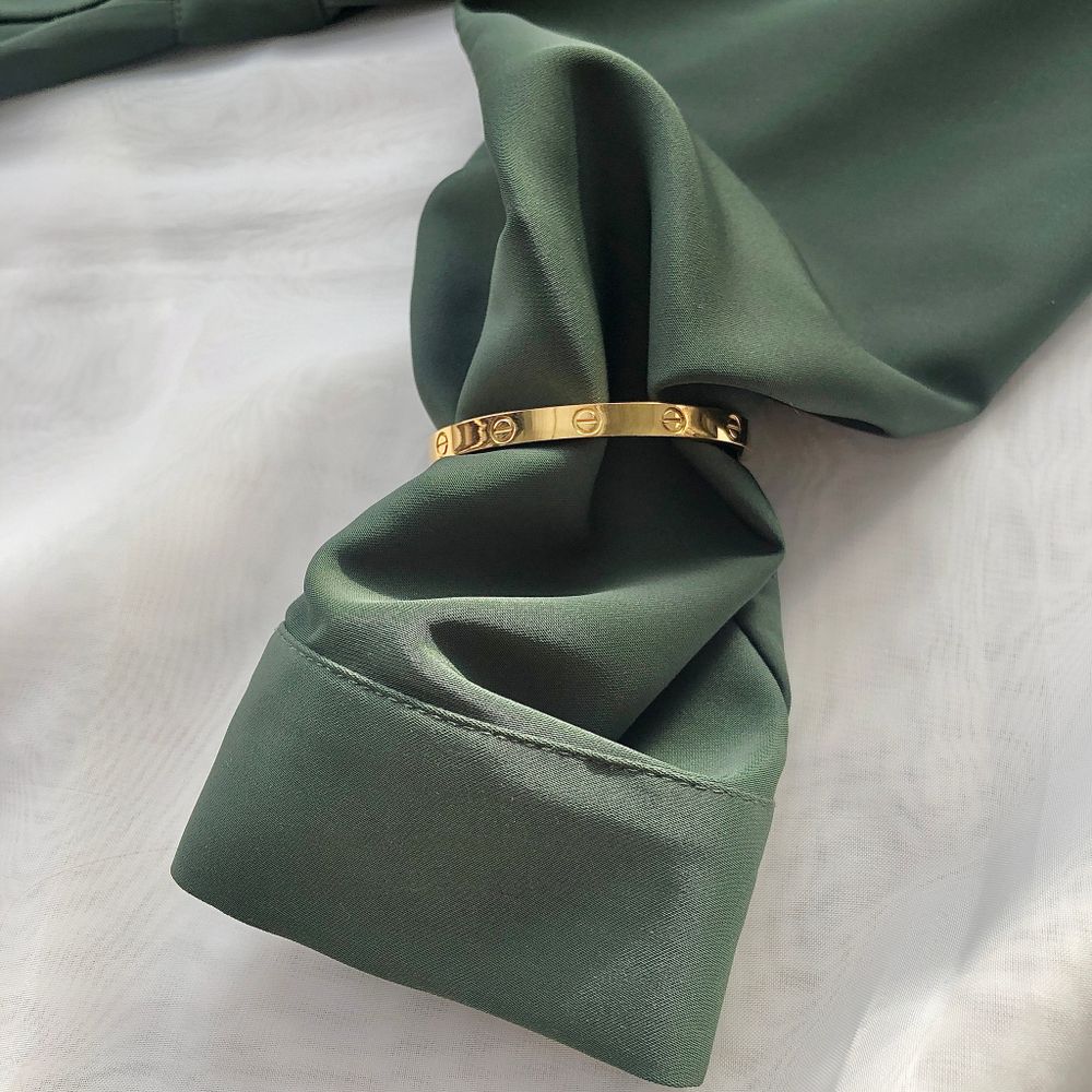 Браслет в стилистике Cartier, оттенок золото