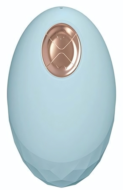 Голубой клиторальный стимулятор Aquatic Eloise (Цвет: голубой)