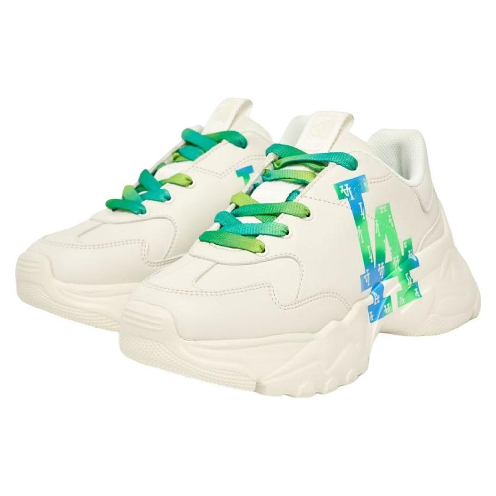 Кроссовки MLB Big Ball Chunky A Aurora Monogram Los Angeles Dodgers, 3ASHBOR3N-07WHS