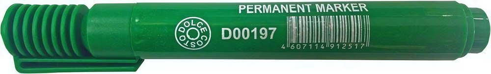 Маркер перм.зеленый (DOLCE COSTO)
