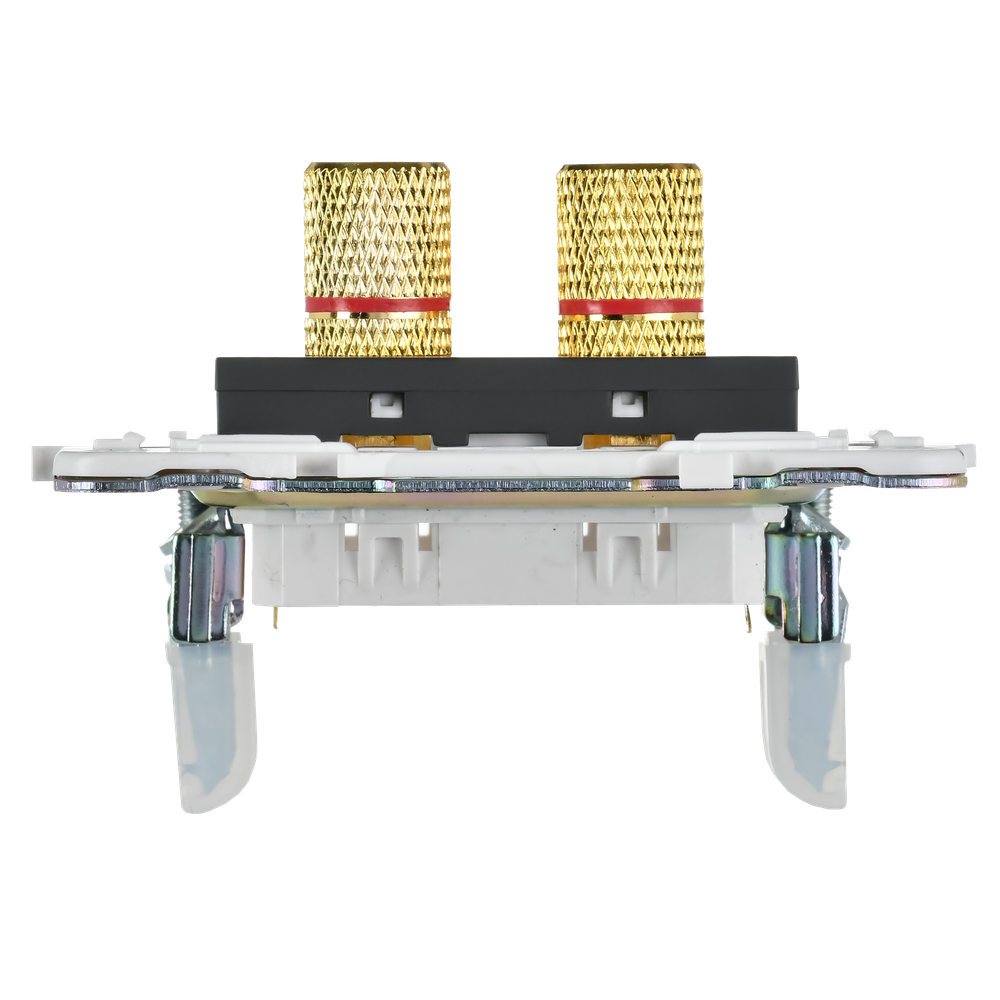 SKANDY Аудиорозетка 4-местная SK-A01G графит IEK