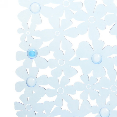 Коврик в ванну Селфи 65х34 ПВХ Незабудки 948-3