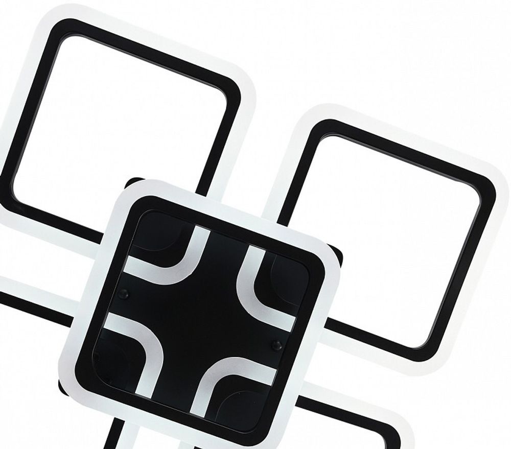 Потолочная люстра Natali Kovaltseva SPEKTR HIGH-TECH LED LAMPS 82022 BLACK