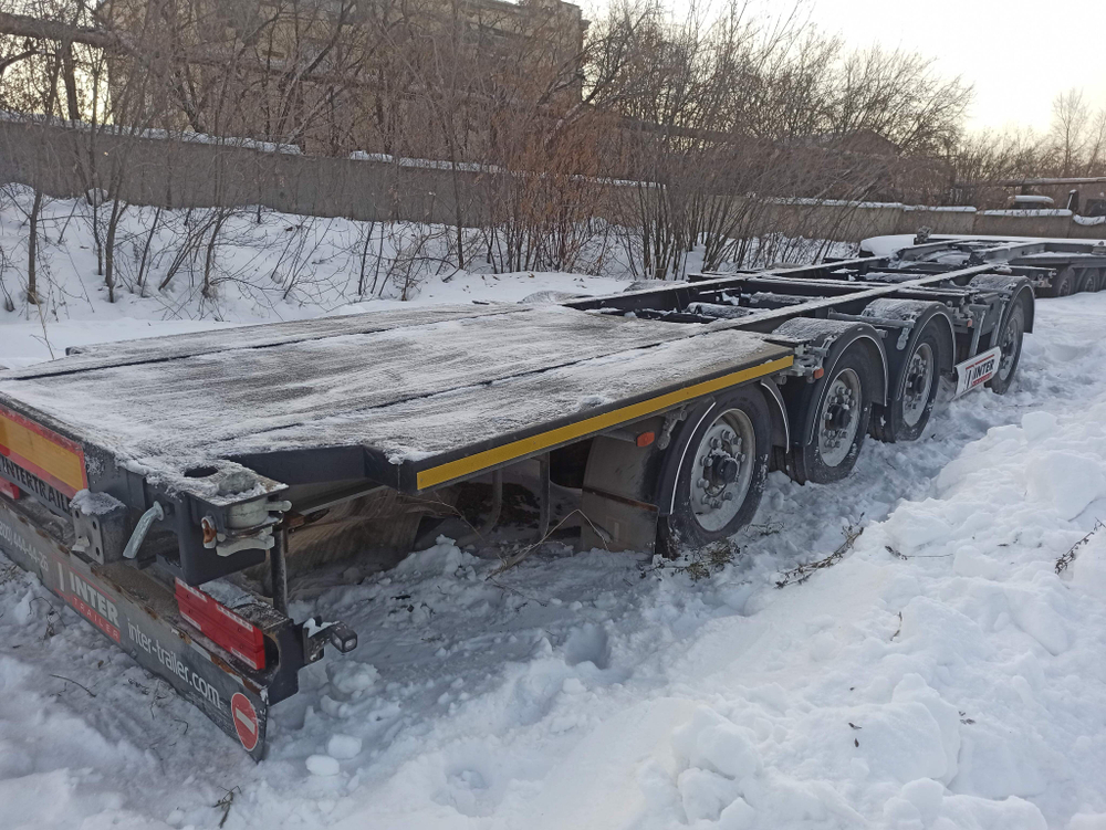 ПК ИНТЕРПРИЦЕП 8533* Полуприцеп контейнеровоз 4 оси 853314