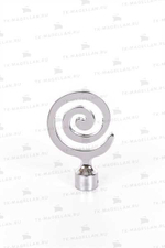 Наконечник АМ Лабиринт 16мм, серебро глянец