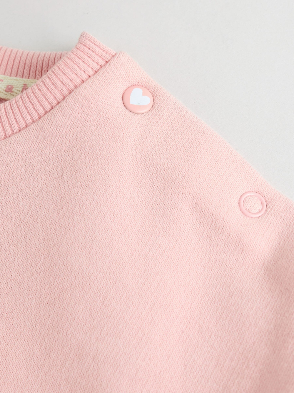 Свитшот и легинсы в комплекте для малышей Next AA6-493, Розовый, Песочный