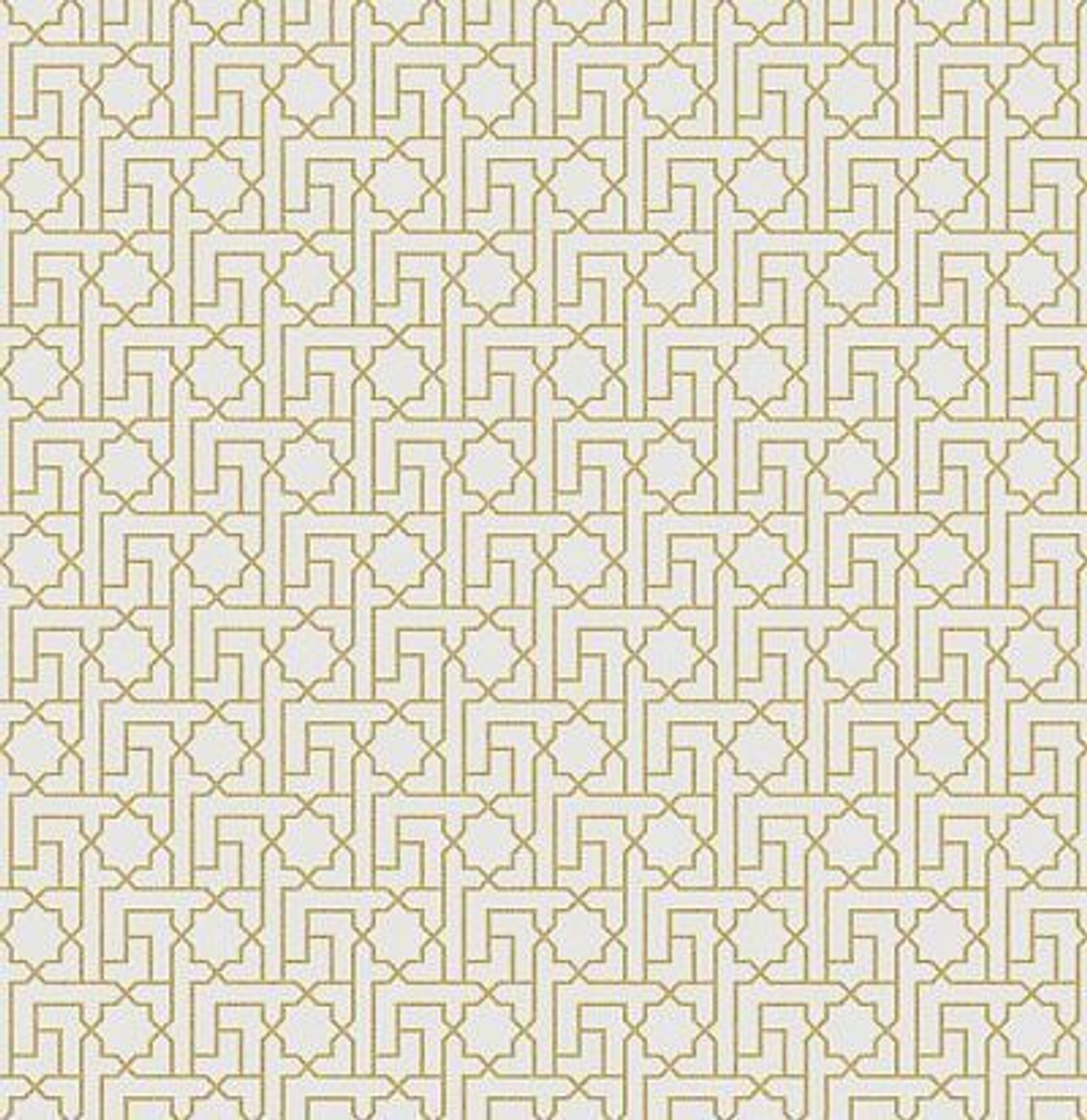 Мелкораппортная восточная решетка в монохромном исполнении