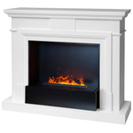 Каминокомплект Real Flame Marco 25,5/26 WT с очагом 3D Cassette 630 Black Panel