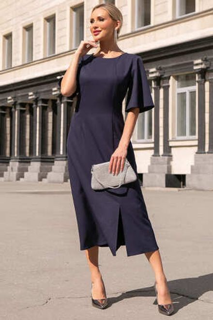 Платье "Астра" (блю) П3977 LT Collection (Акция)