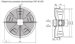 Вентилятор в сборе 4Е-450