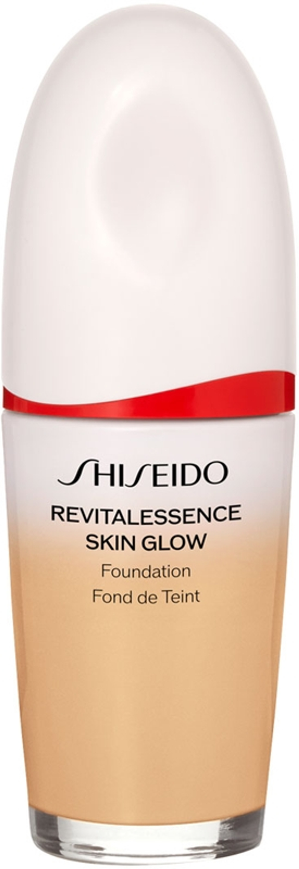 Shiseido Revitalessence Skin Glow Foundation - Легкое тональное средство с эффектом сияния SPF 30 оттенок Alder, 30 ml
