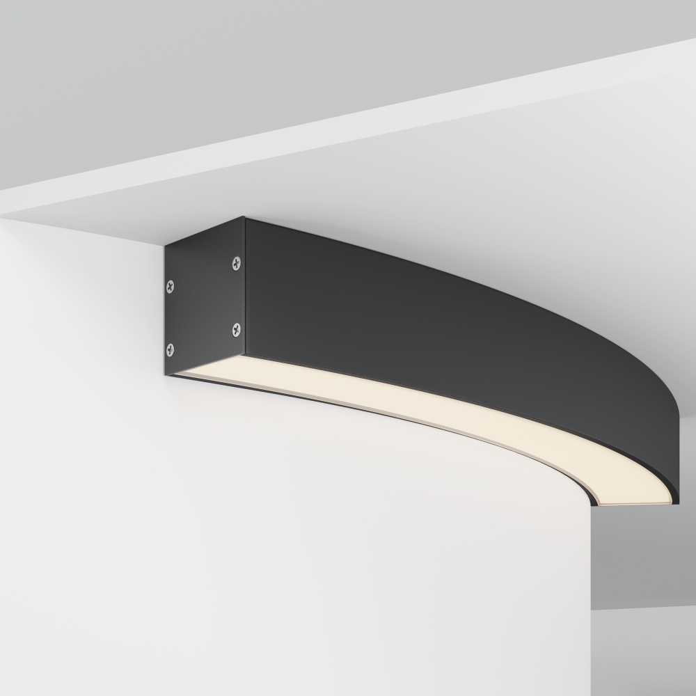 Профиль Led Strip ALM-3535R-B-D-45°-0.8M