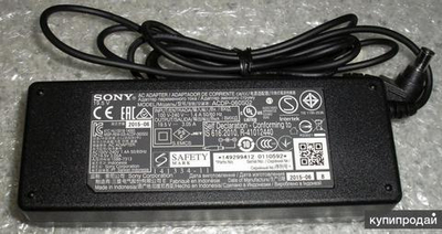 Блок питания ACDP-060S02 телевизора Sony 19.5V 3.05A (6.5*4.4) оригинал
