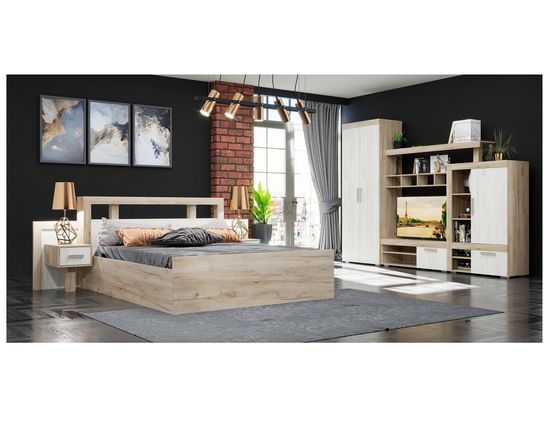 ОЛЬГА-19 ШКАФ КОМБИ-НЫЙ ВЫСОКИЙ №2