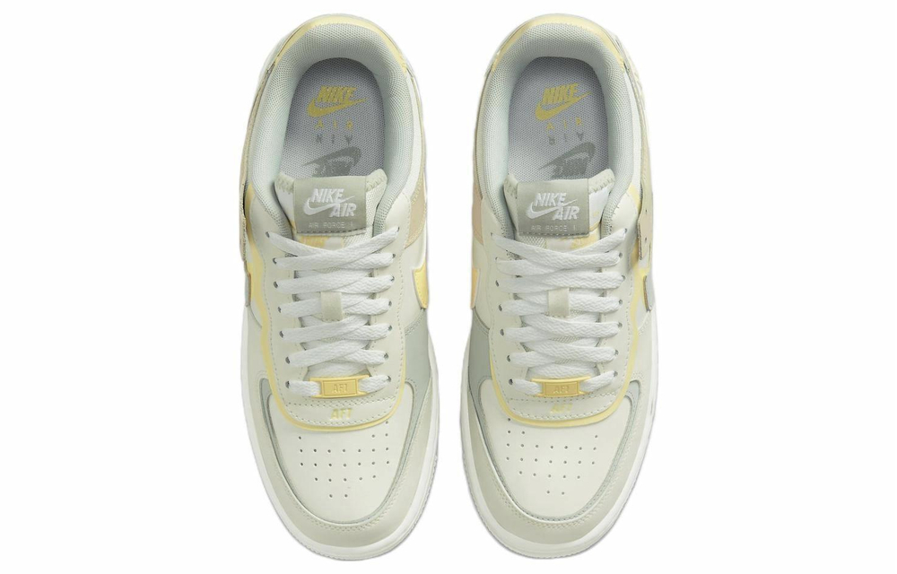 Кроссовки Nike Air Force 1 Shadow "Citron Tint" (Женская размерная сетка)