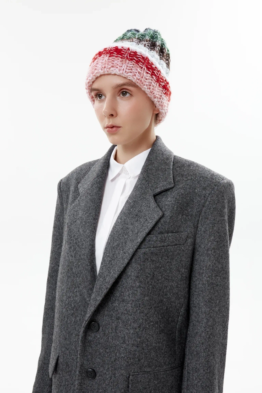 Шапка, разноцветный