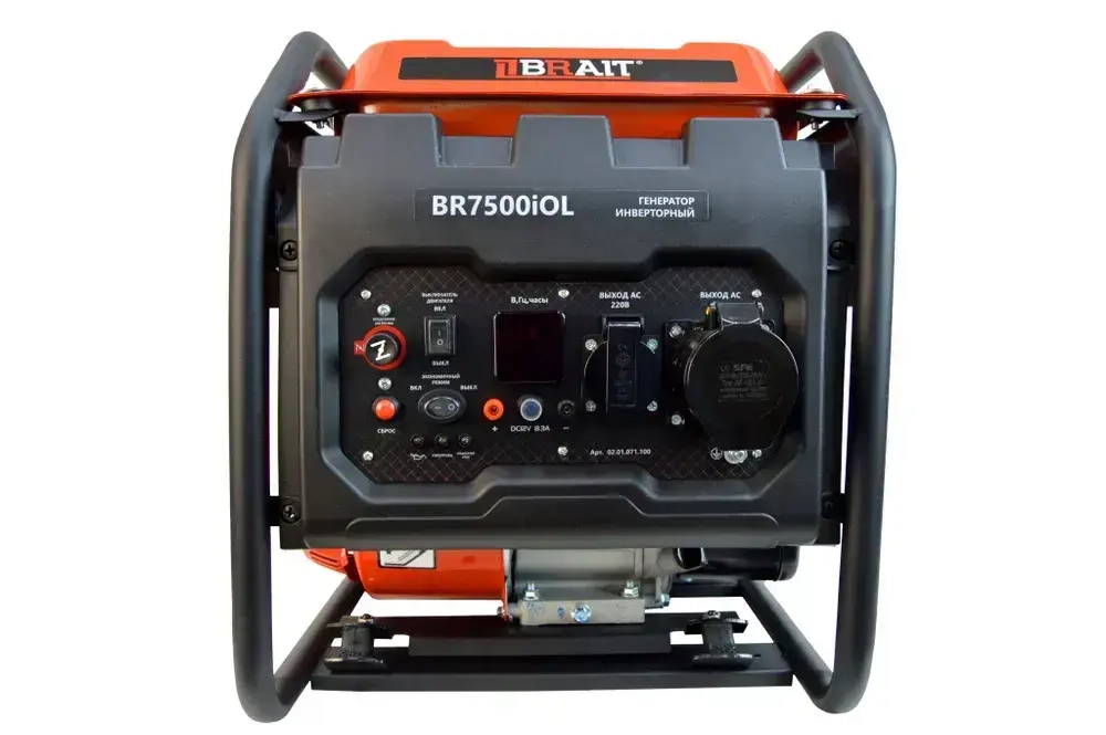 Генератор бензиновый инверторный BR7500iOL (увеличенный бак)