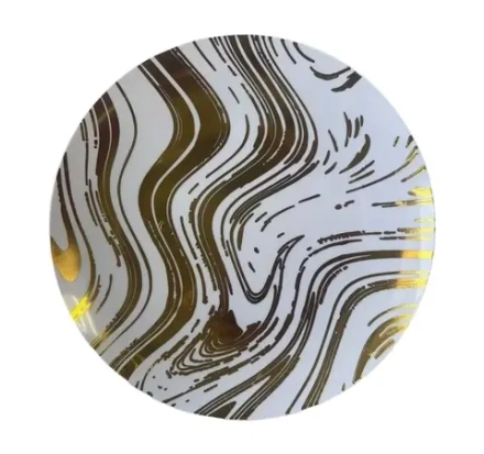 Тарелка Complement пластиковая белая Golden Stream d=230мм 6шт/упак