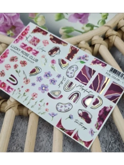 Набор слайдеры 2шт Lucky Rose. Foil 112, 114