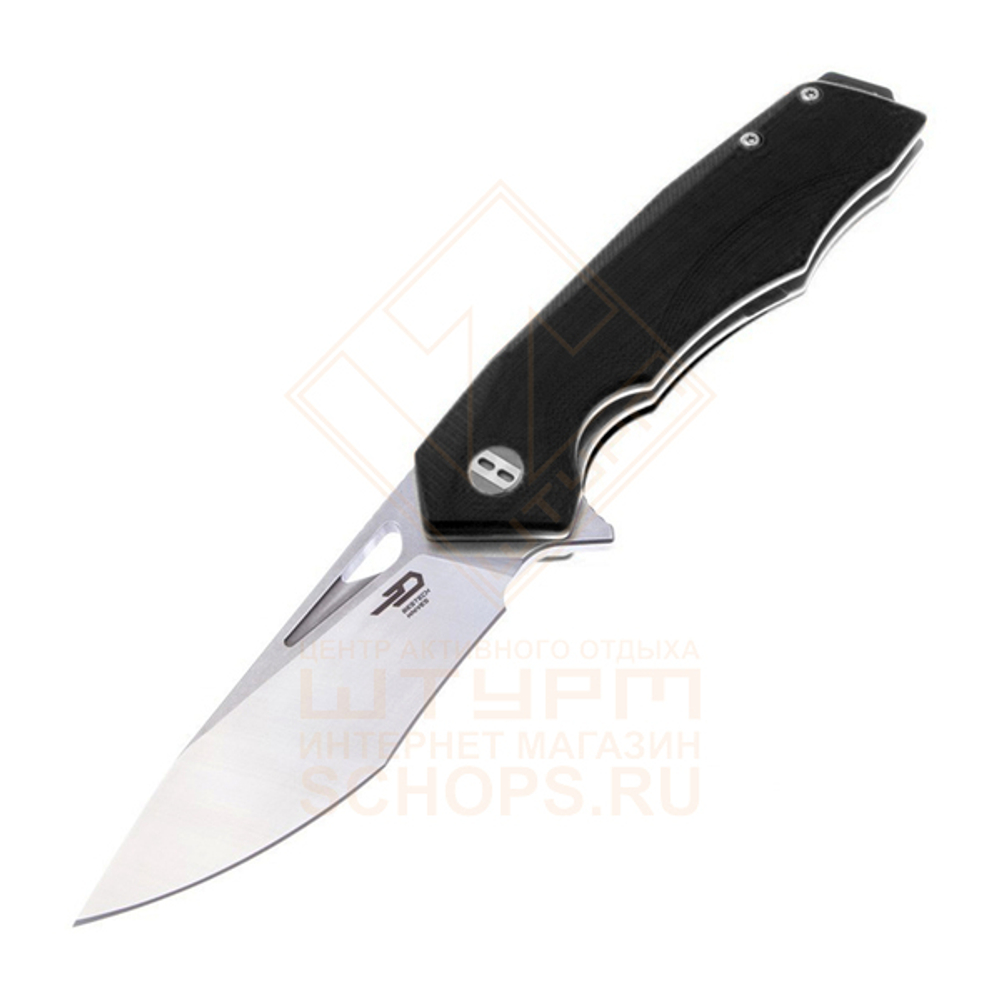 Нож складной Bestech Toucan D2, Black