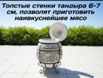Тандыр Индия 6–7 см стенка + подставка + ляган