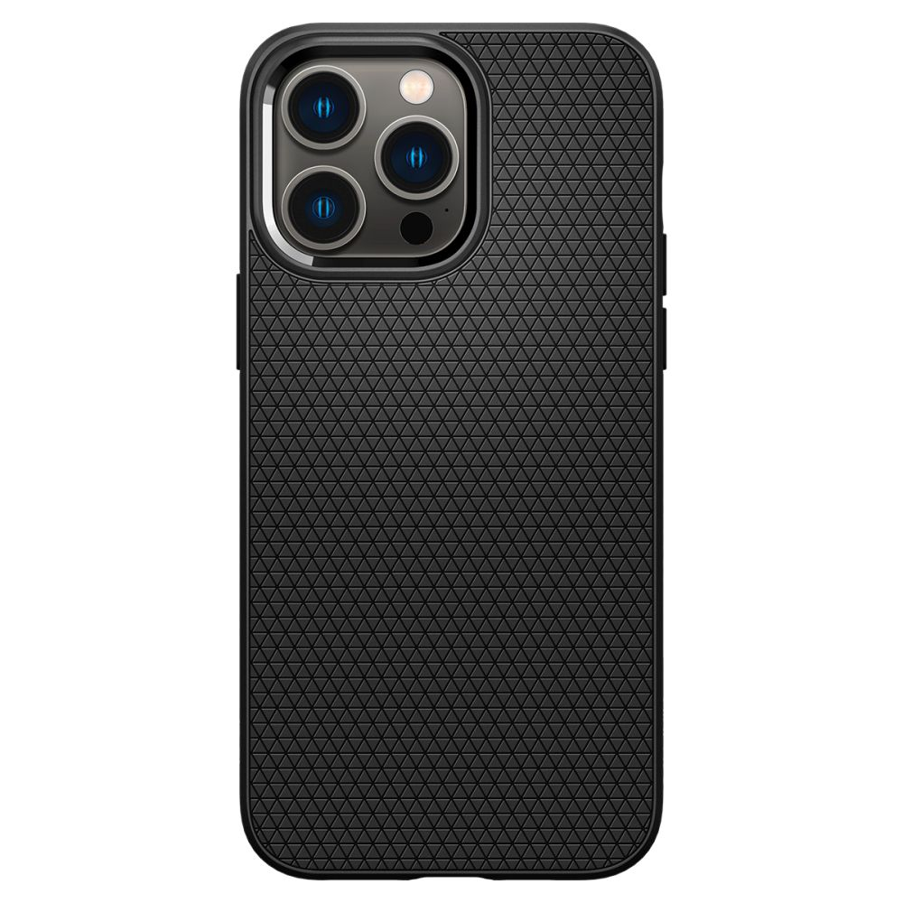 Чехол Spigen LIQUID AIR iPhone 14 PRO MAX MATTE BLACK