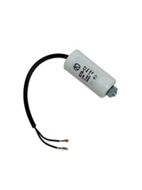 Пусковой конденсатор К78-17-В 3 мкФ+/-5% 450 цилиндрические, в пластиковом корпусе со шпилькой дна, с гибким кабельным выводом