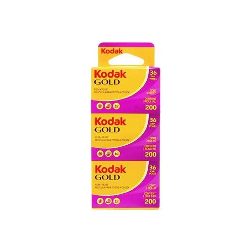 Фотопленка Kodak 1880806 3 GB135-36-VT GOLD 200 WW | Kodak
