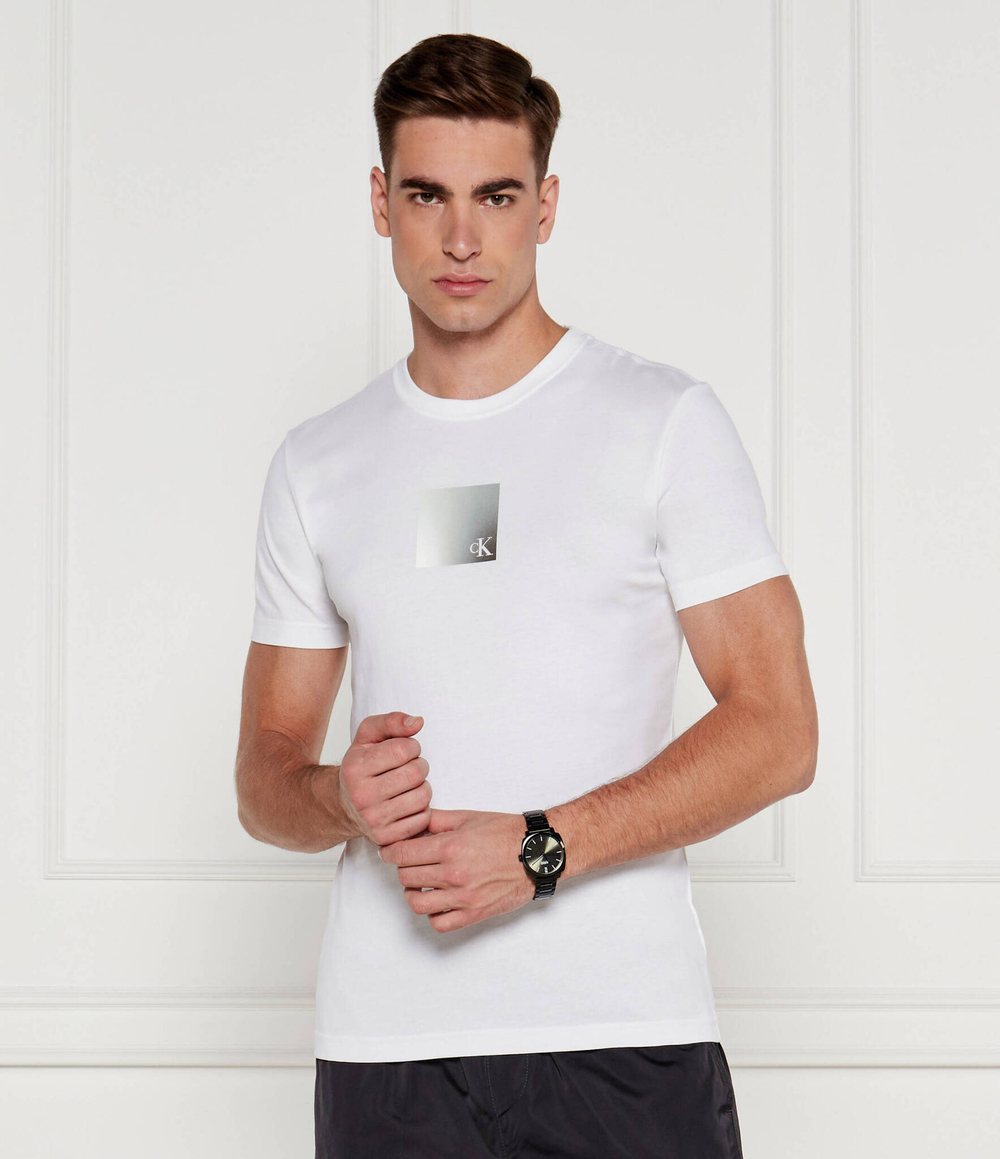 Футболка CALVIN KLEIN JEANS - белый(J30J325686)