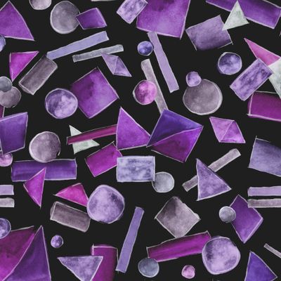 Геометрический вальс сочная фуксия