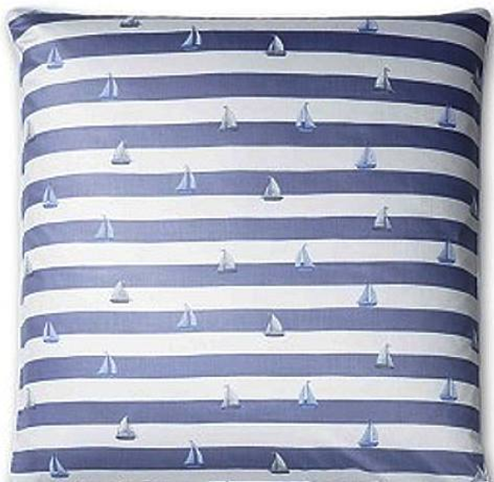 Наволочка 50x70 Elegante Portlane синяяКопировать товар