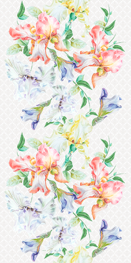 Панель ПВХ АРСЕНАЛ Ирисы 848-1