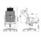 Офисное кресло Webstar FLY GTP HR BLACK TILT MB68
