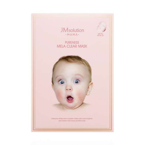 JMSolution Mama Pureness Mela Clear Mask Plus тканевая маска для сухой и чувствительной кожи