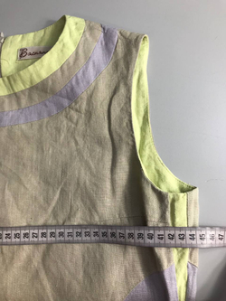 Платье Вкусняшка льняное, визуально на 44 размер