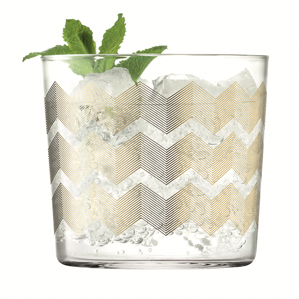 Набор стаканов 4шт 310мл LSA International Signature Chevron