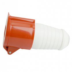 Розетка переносная разборная с заземлением и крышкой Stekker RST 49442