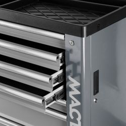 МАСТАК (521-07580G) Тележка инструментальная, 7 выдвижных ящиков, "НОВА", серая