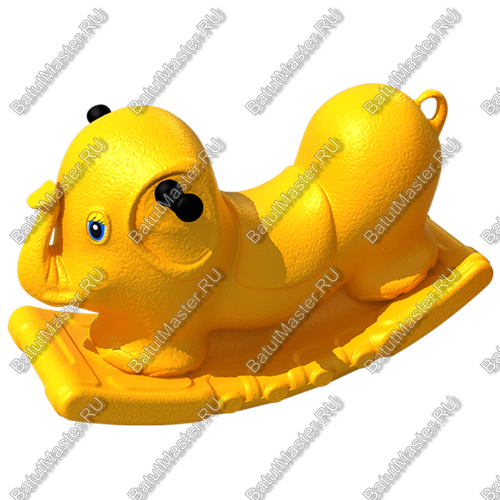 Качалка детская для помещений, детских садов "Слоник"