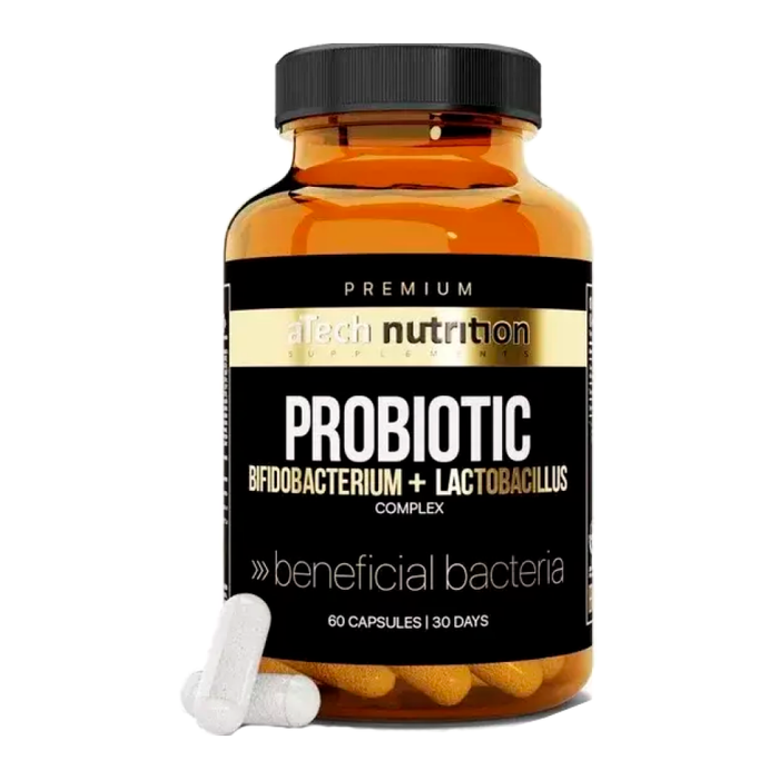 Пробиотик, Probiotic, aTech Nutrition Premium, 60 капсул