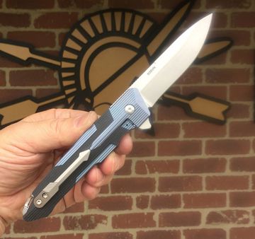 Складной нож Spartan Blades KRANOS-First production SB/SF6SWBLBK c клинком из стали CPM-S35VN, рукоять титан / G10