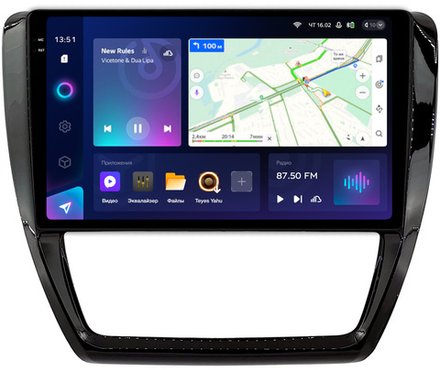 Магнитола Volkswagen Jetta 6 2011-2018 - Teyes CC3-2K QLed Android 10, ТОП процессор, SIM-слот, CarPlay