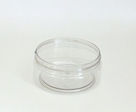 Банка 150 мл пластик прозрачная 89мм