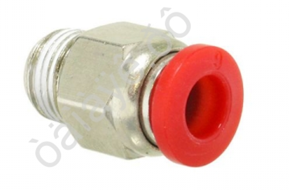 Фитинг пластик PU 1/8 х 6mm наруж. резьба 630186ес