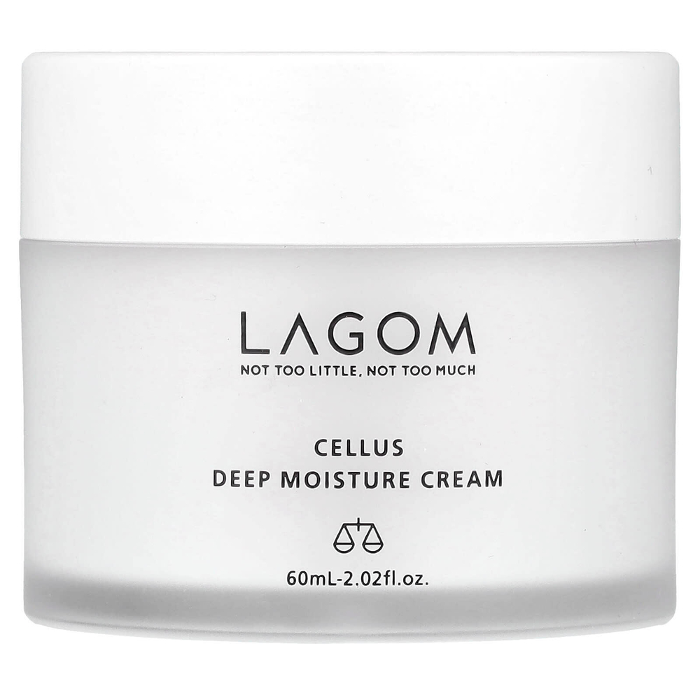 LAGOM, Крем для глубокого увлажнения Cellus, 60 мл (2,02 жидк. Унции)