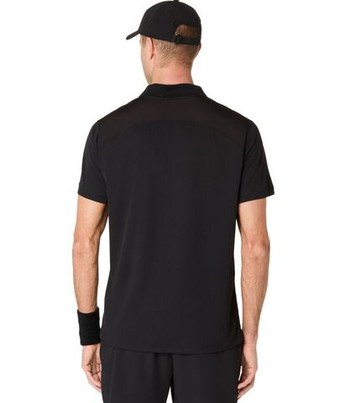 Мужское теннисное поло Asics Court - performance black