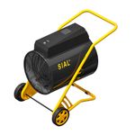 Тепловая пушка электрическая SIAL D30 - [30 кВт / 380В] промышленный тепловентилятор 2499 м³/ч