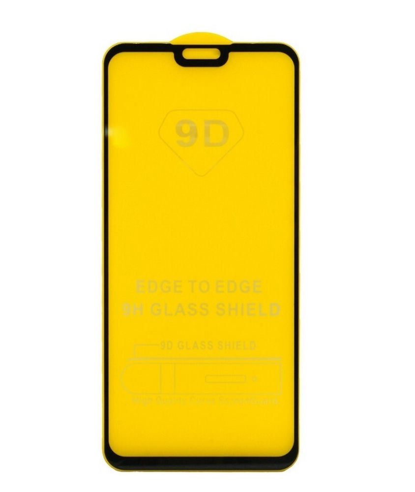 Защитное стекло Honor 8X/Y9 2019 (черный) 9D тех.упаковка