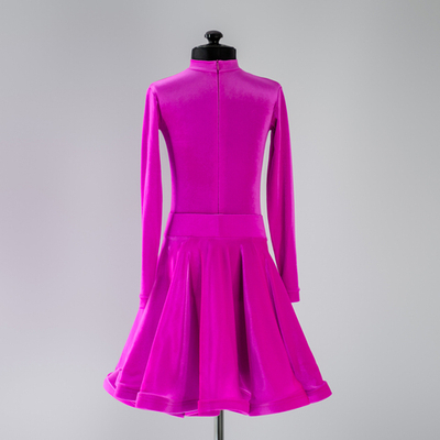 Standart 2-02-03-A | Рейтинговое платье из вельвета Chrisanne Clover | Vasileva Dance