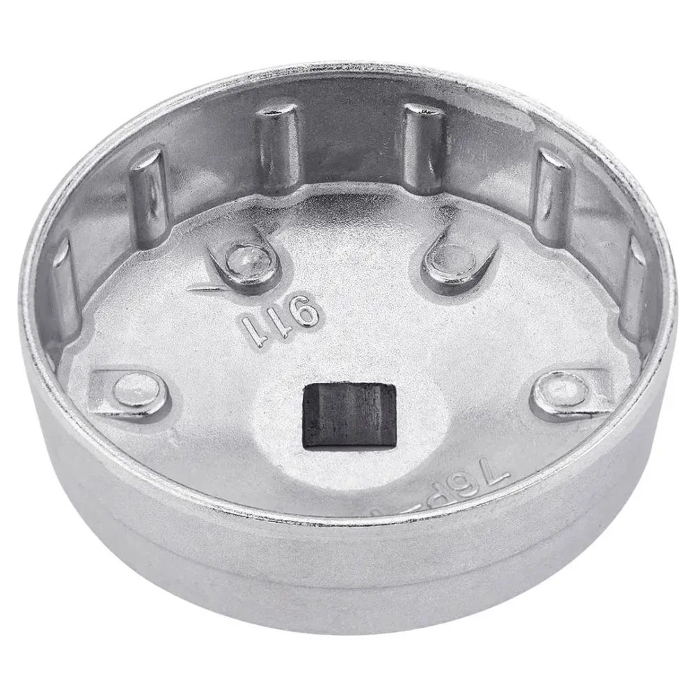 Съемник масляного фильтра ''крышка''76мм х 12гр, в блистере RockForce##Rock FORCE RF-10687612